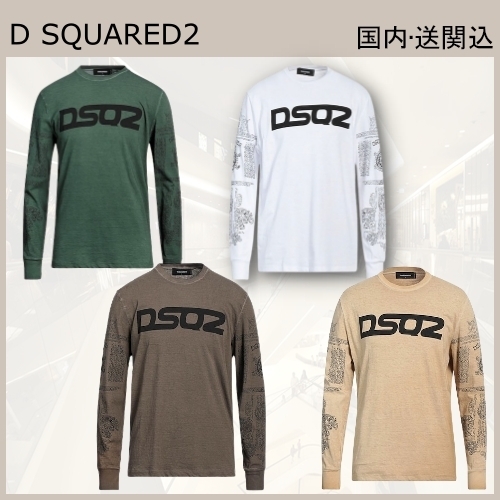 大人気★D SQUARED2 ロゴＴシャツ ロンT
