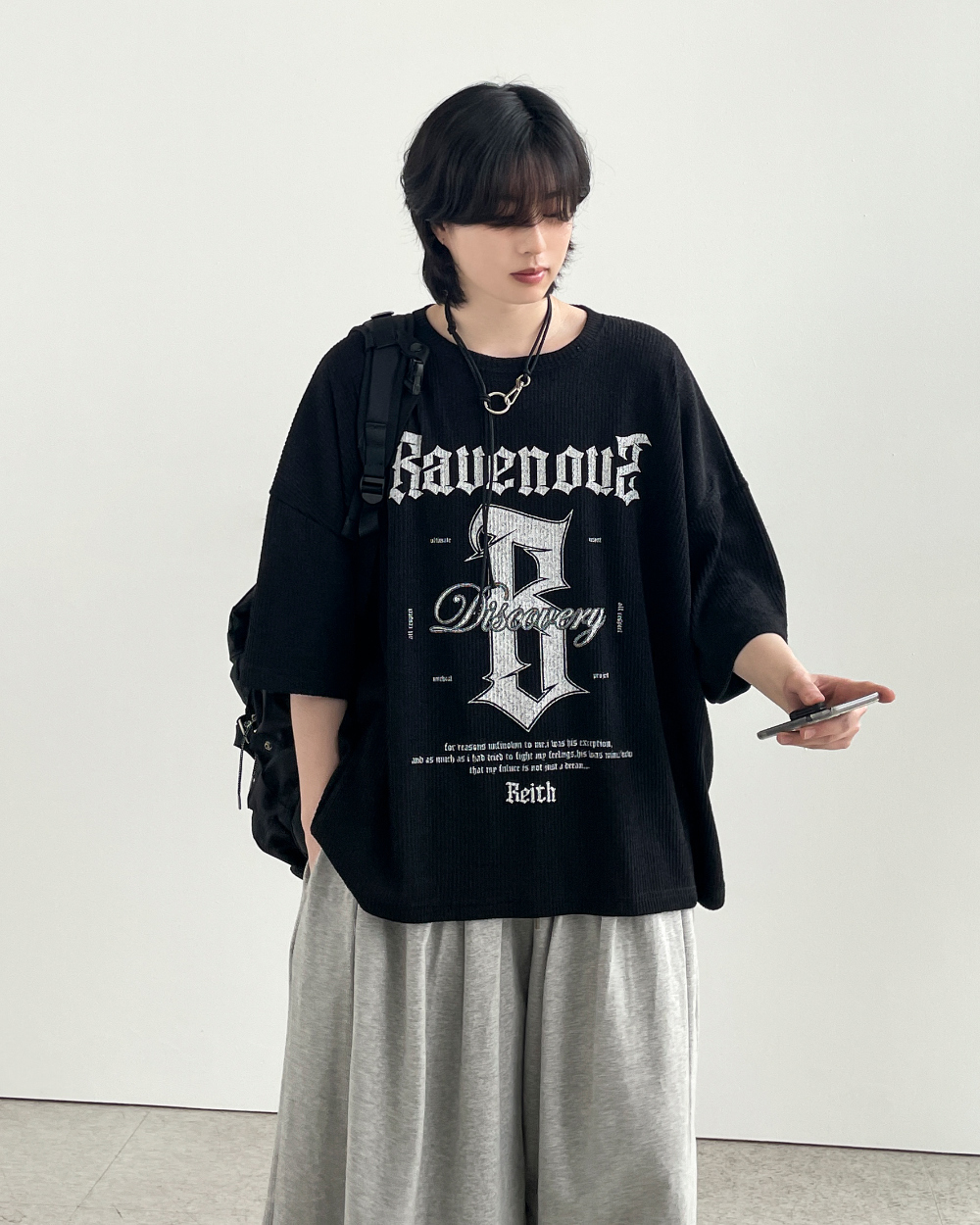YOURNUS】Ive Knit Half Sleeve (YOURNUS/ニット・セーター