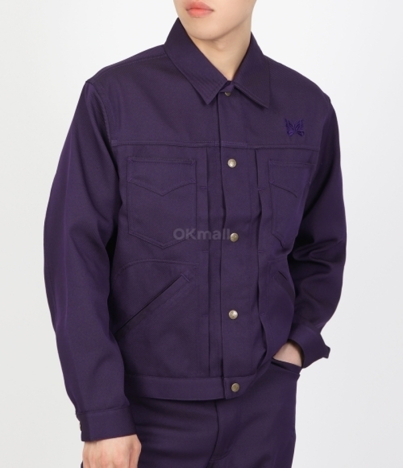 NEEDLES｜JACKETS (Penny Jean Jacket Purple (OT186))