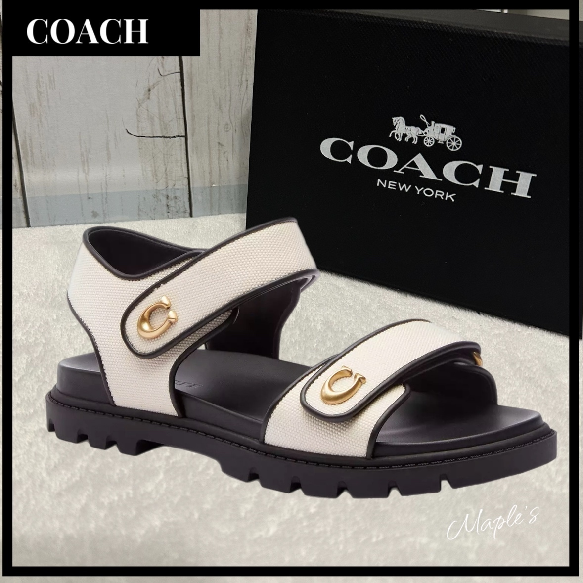 【COACH】ブリン サンダル