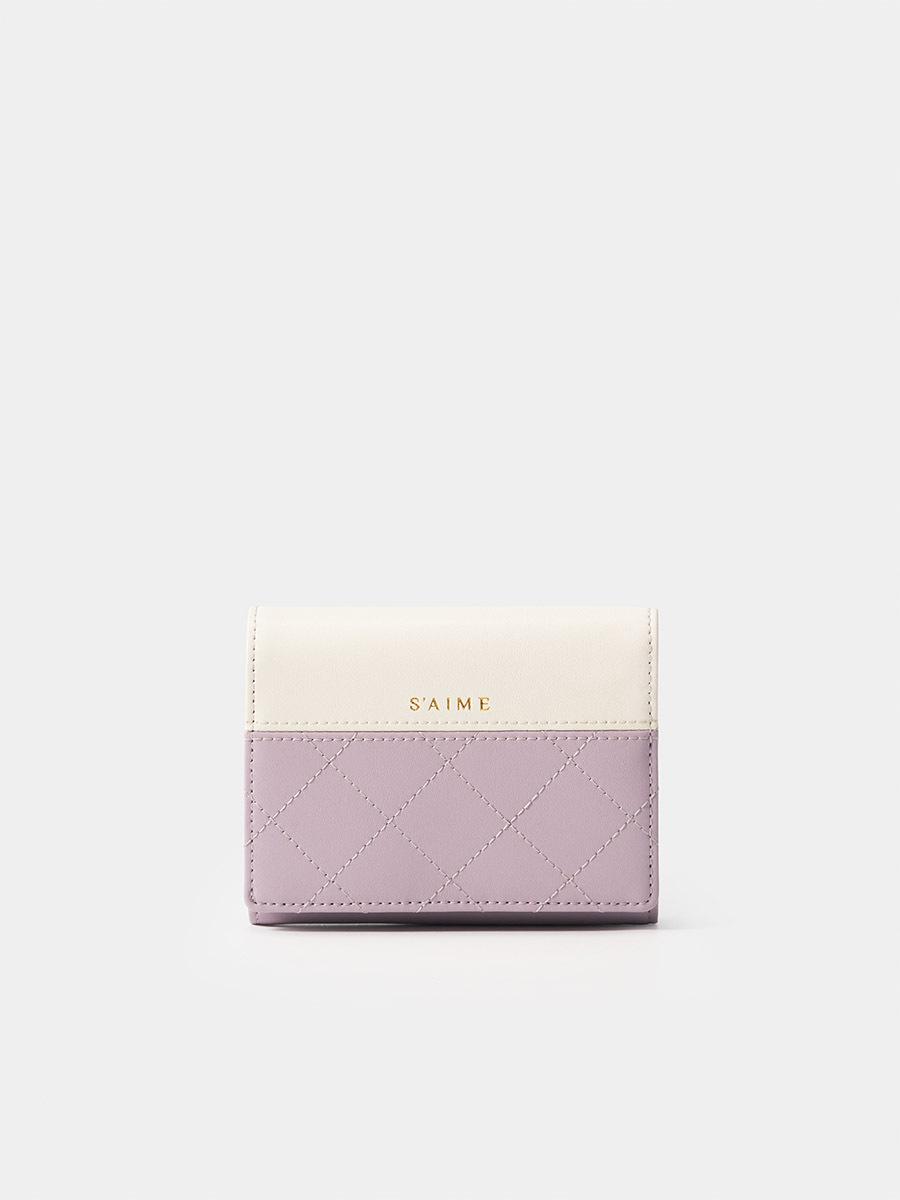 【S’AIME】セメ リアルレザー二つ折りミニ財布(SWA33-A937S) S'AIME】セメ リアルレザー二つ折りミニ財布(SWA33-A937S) 財布