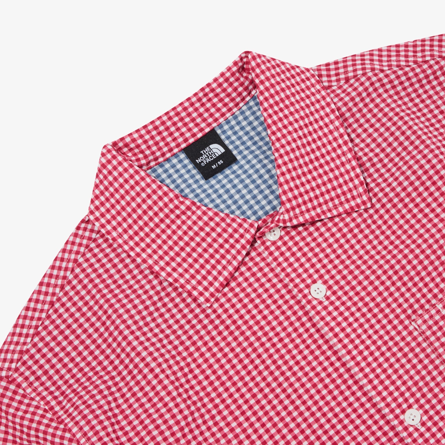 [ノースフェイス] M'S TRAVELER CHECK S/S シャツ★新作・24SS★ ノースフェイス] M'S TRAVELER CHECK S/S シャツ☆新作・24SS