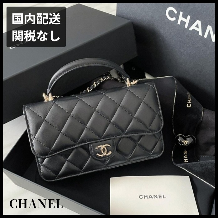 【24SS新作 完売必須】CHANEL フォンケース チェーン クラッチ