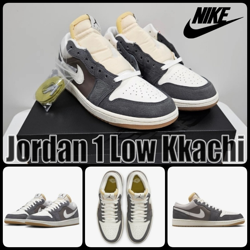 【ナイキ】NIKE Jordan 1 Low Kkachi★エア ジョーダン カササギ