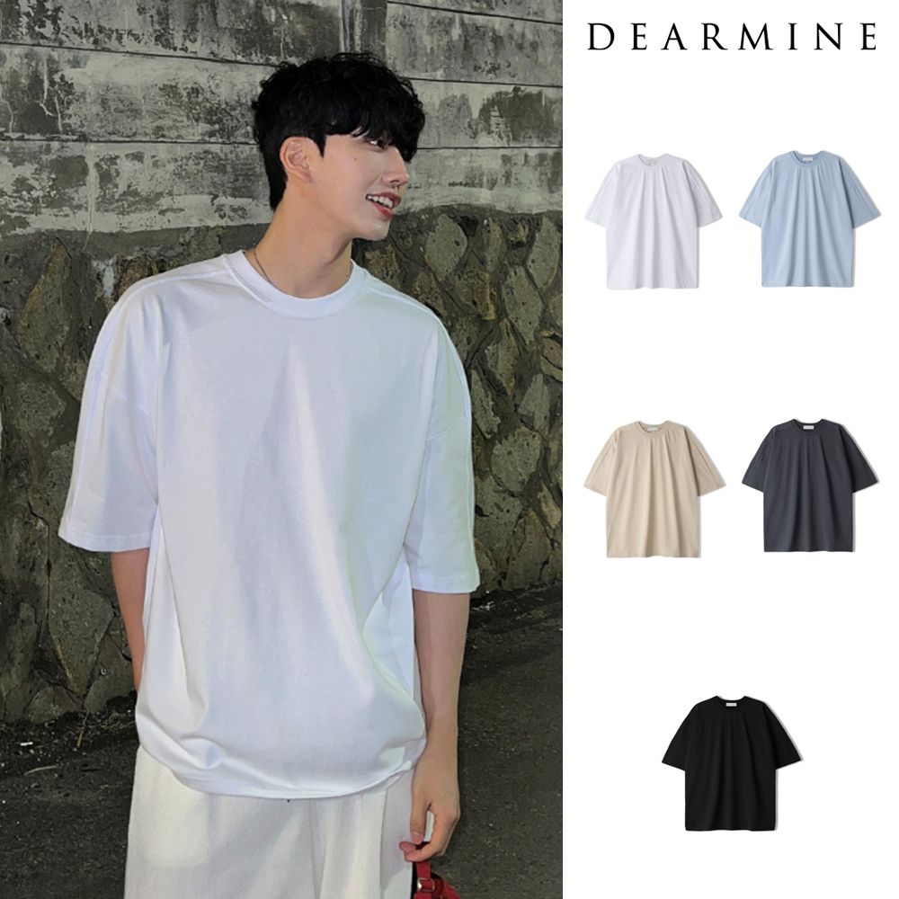 【DEARMINE】Motive Overfit Short Sleeve T-shirt