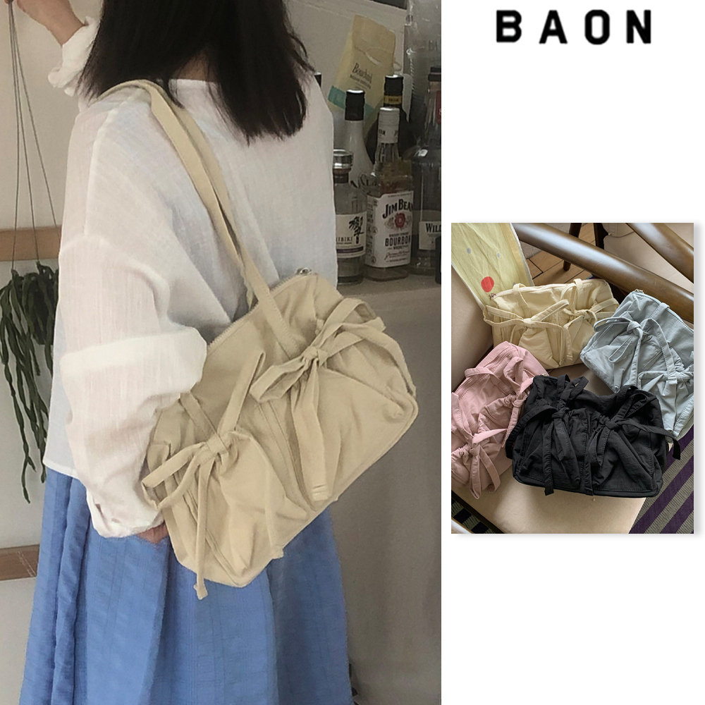 【BAON】Pon Ribbon Shoulder Bag