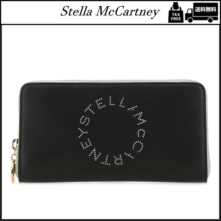 STELLA MCCARTNEY ロゴ ジップアラウンド ウォレット