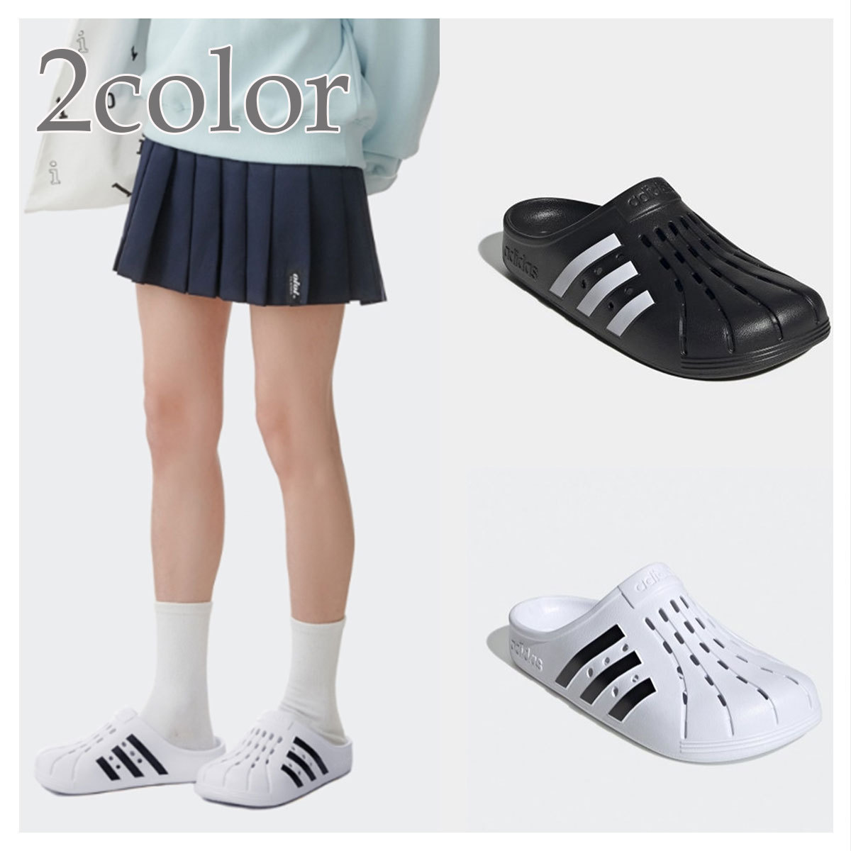 サンダル・ミュール ADIDAS ADILETTE CLOG 4FT365