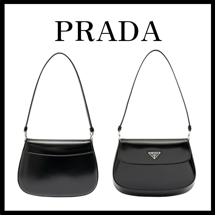 ★送料 関税込★PRADA★クレオ ブラッシュドレザー shoulder bag