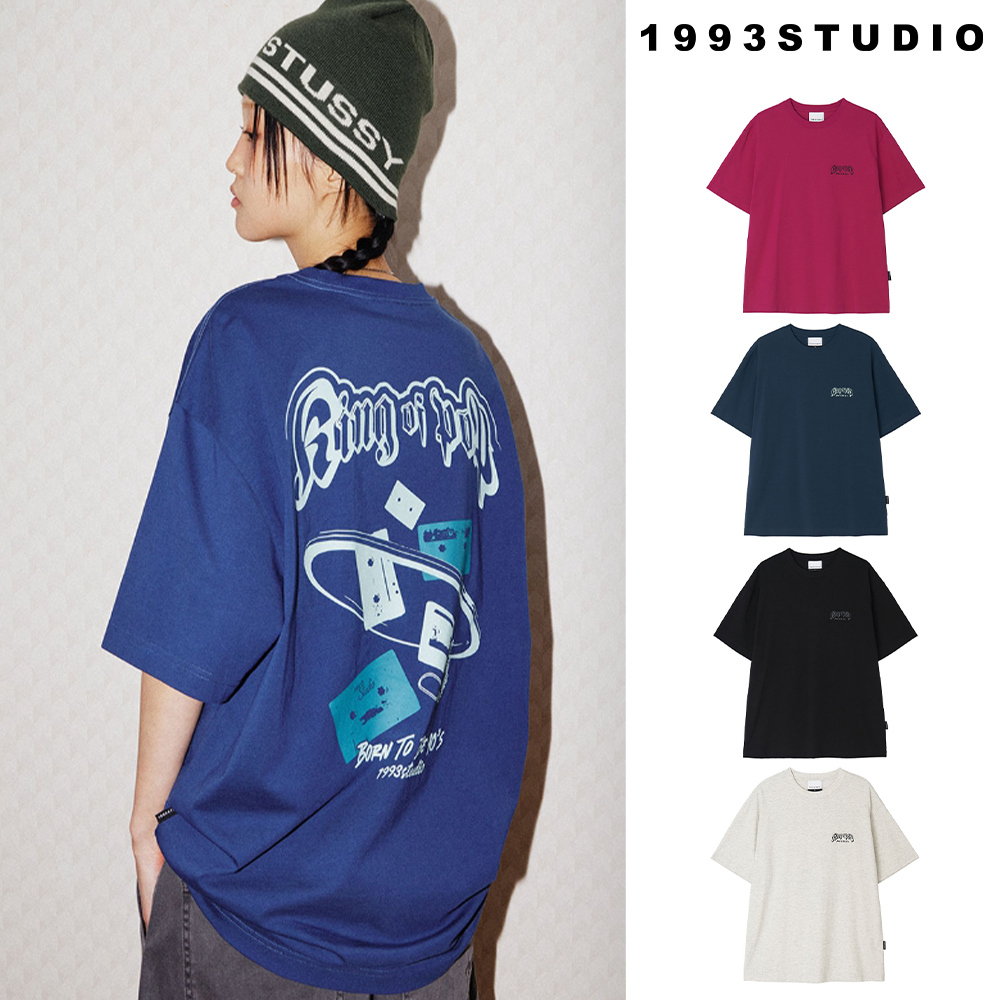【1993studio】24SS★ Vintage Cassette Tape T-Shirt
