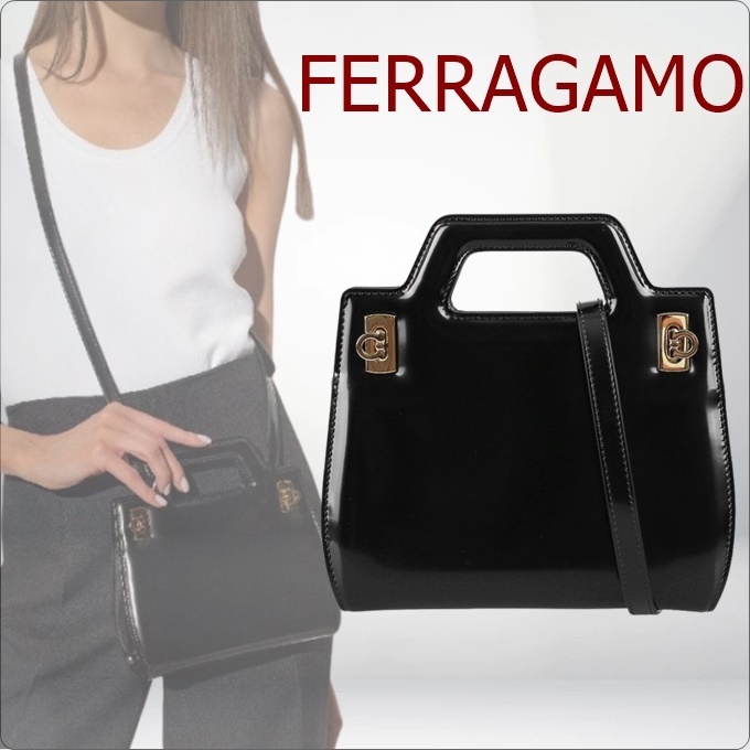 ♦Ferragamo♦WANDA ミニ ハンドバッグ☆正規品☆