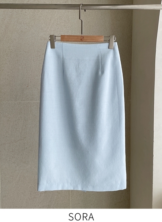 【I AM MARI】24SS★ Clive Tweed Midi Skirt