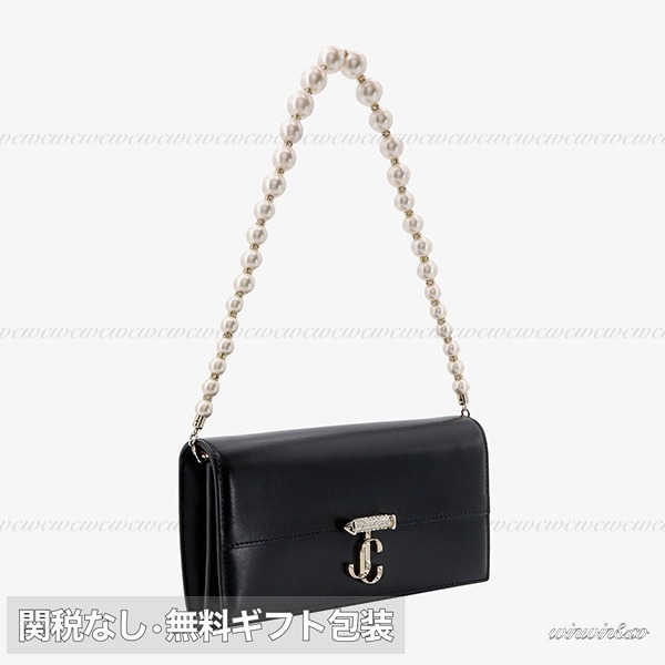 【国内発】JIMMY CHOO Avenue ショルダーバッグ ウォレット