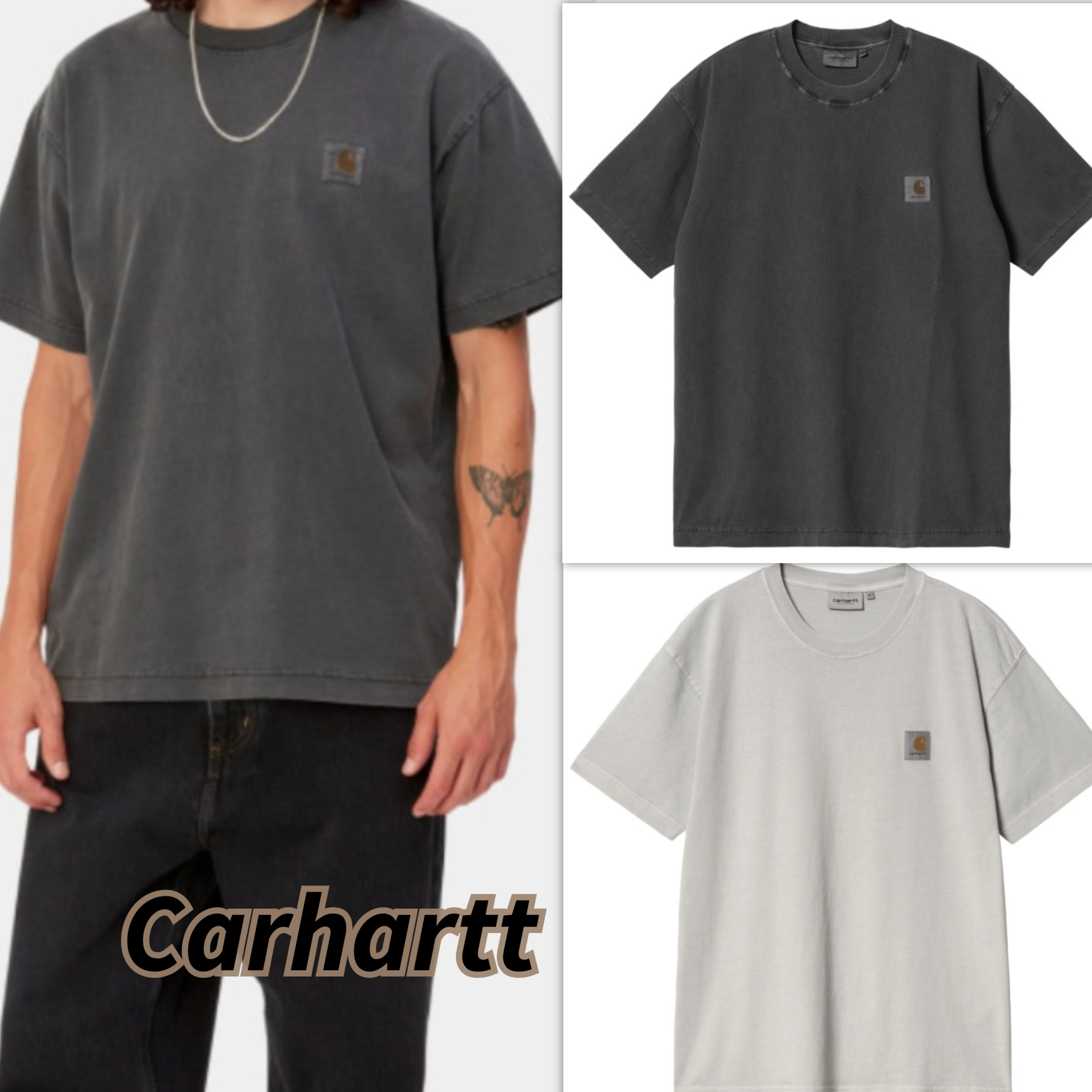 【 CARHARTT WIP 】 Tシャツ 半袖 コットン ロゴ