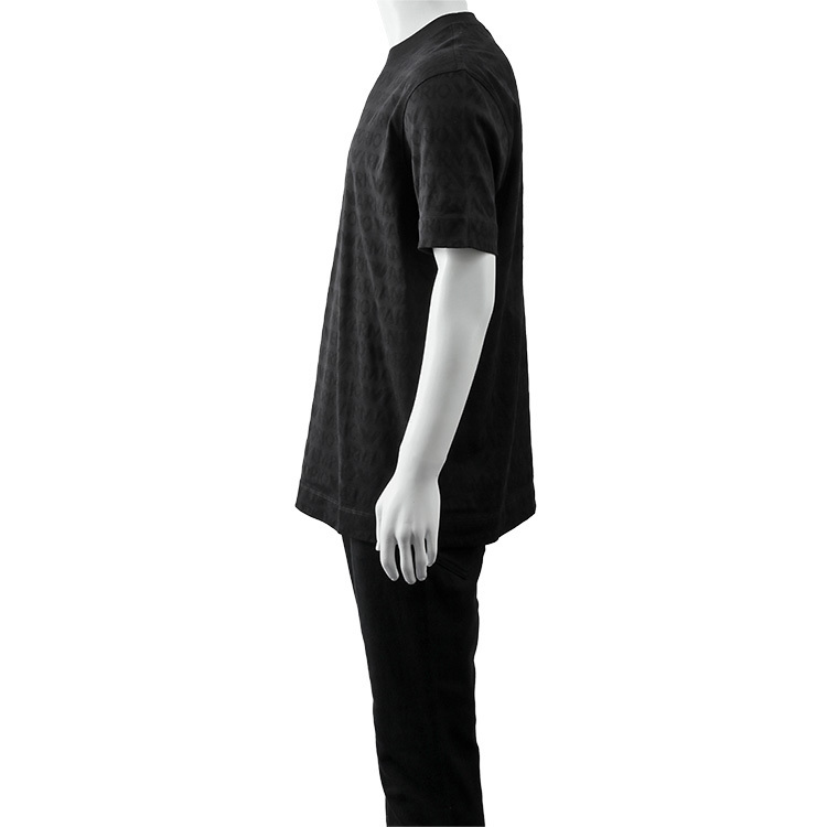 ARMANI 総柄 Tシャツ ピュアコットン 3D1TH5-1JORZ-099 ブラック ARMANI 総柄 Tシャツ ピュアコットン 3D1TH5-1JORZ-099 ブラック