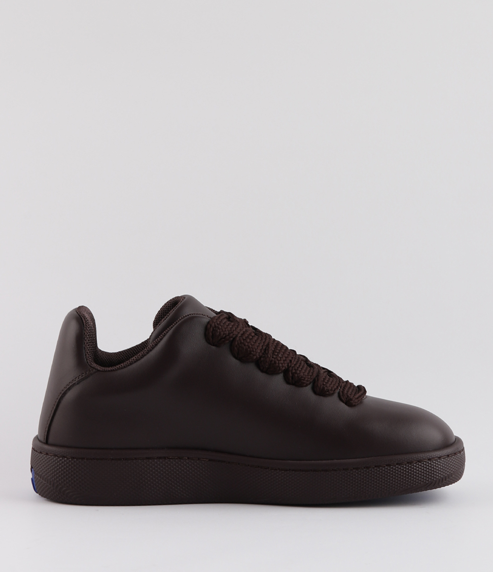【Burberry】ニューボックスレザースニーカー レザー ボックススニーカー (ブラック) - メンズ | Burberry
