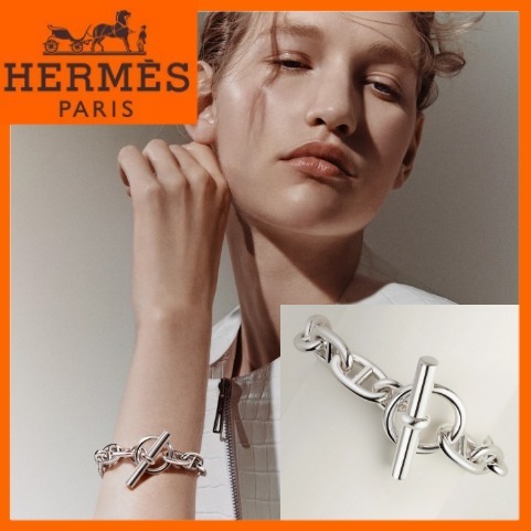 《ギフトに最適♪》HERMES シェーヌダンクルブレスレットGM