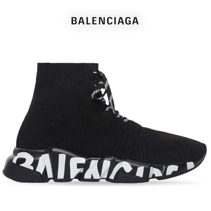 【BALENCIAGA】Speed Lace-Up Graffiti Sneaker ★関税送料込み