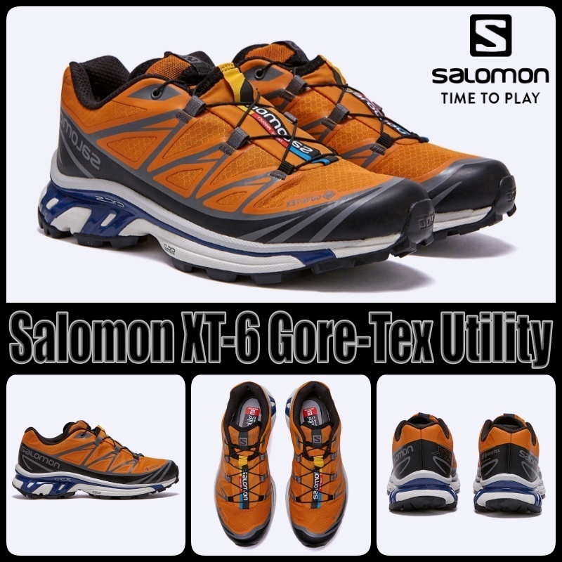 SALOMON UNISEX XT-6 GTX UTILITY MARMALADE サロモンスニーカー SALOMON UNISEX XT-6 GTX UTILITY MARMALADE サロモンスニーカー