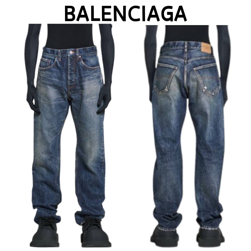楽天市場】【中古】BALENCIAGAデニムシャツ 600280 インディゴ