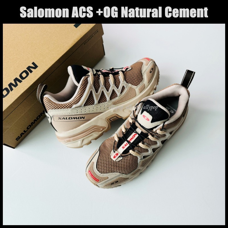 Salomon ACS +OG Natural Cement サロモン スニーカー