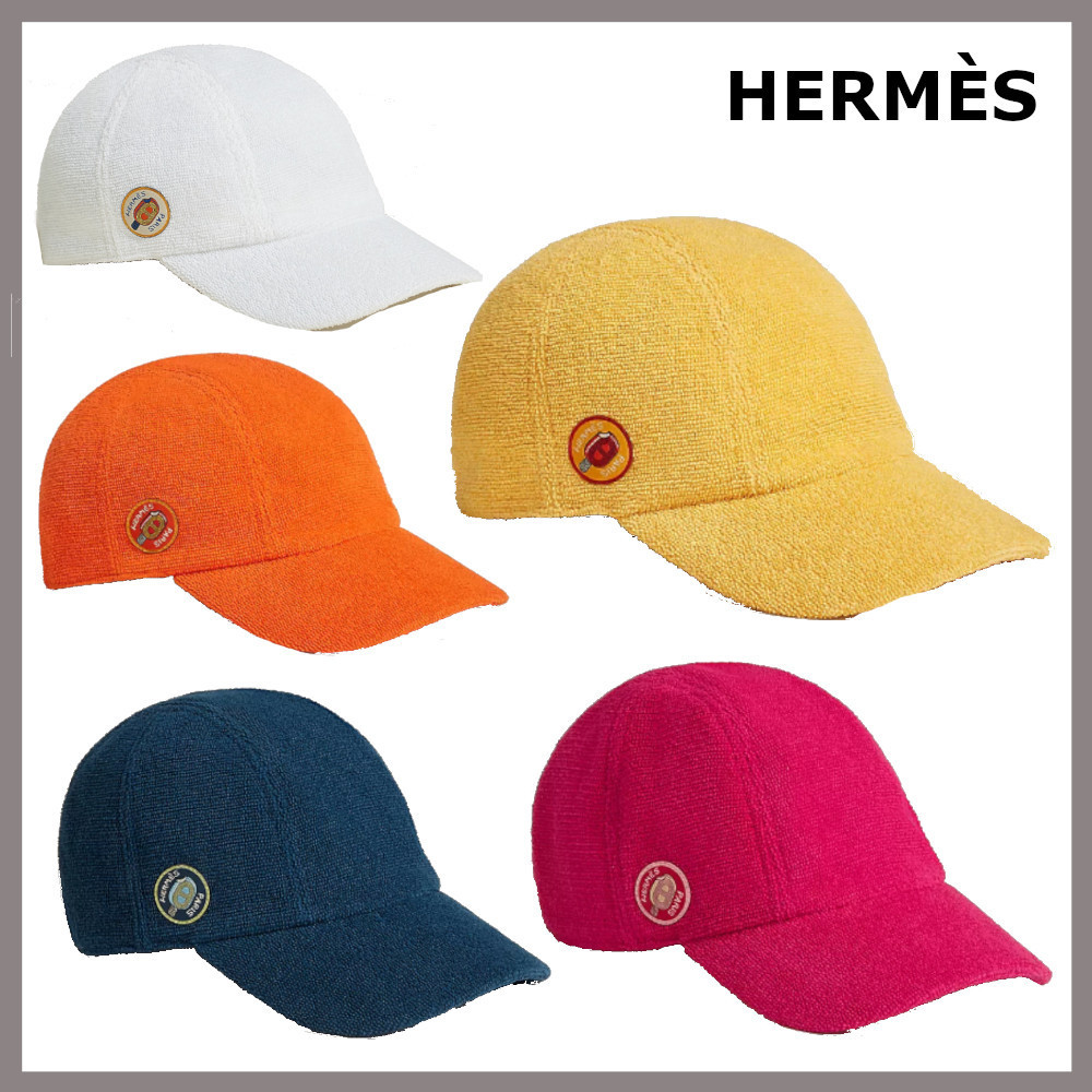パッチが夏らしい♪【HERMES】Davis デイビス キャップ