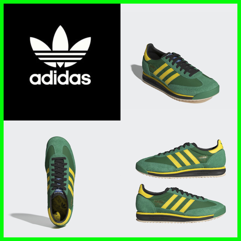 ★Adidas SL 72 RS Green Yellow★