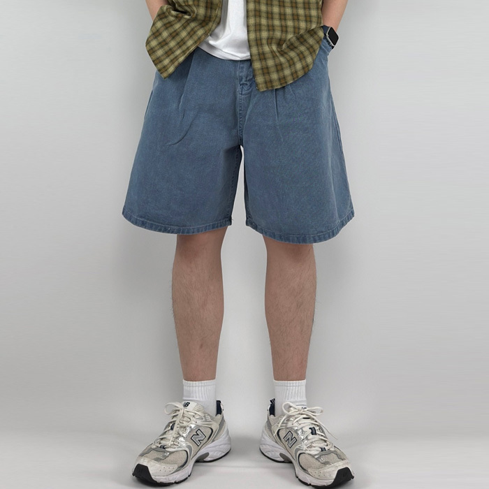 リネン ワイドレッグ ハーフパンツ S〜XL リネンハーフパンツ [M2791] - レディースファッション通販 神戸