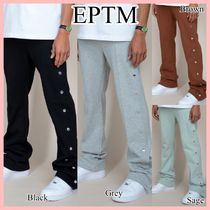 EPTM フレンチテリー スナップ フレア パンツ 4色 送料込み