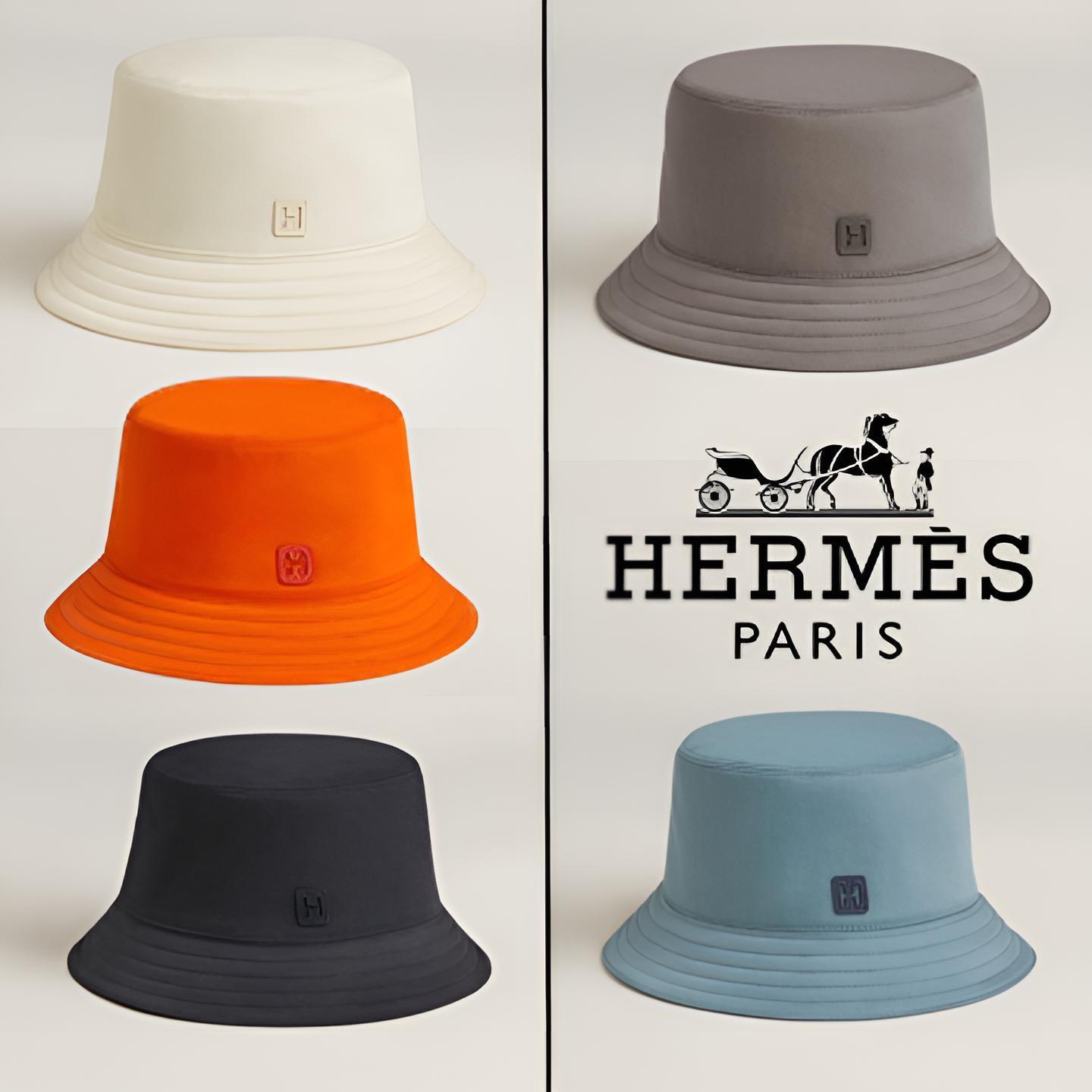 Hロゴがお洒落♪【HERMES】《Fred H Cut》バケットハット