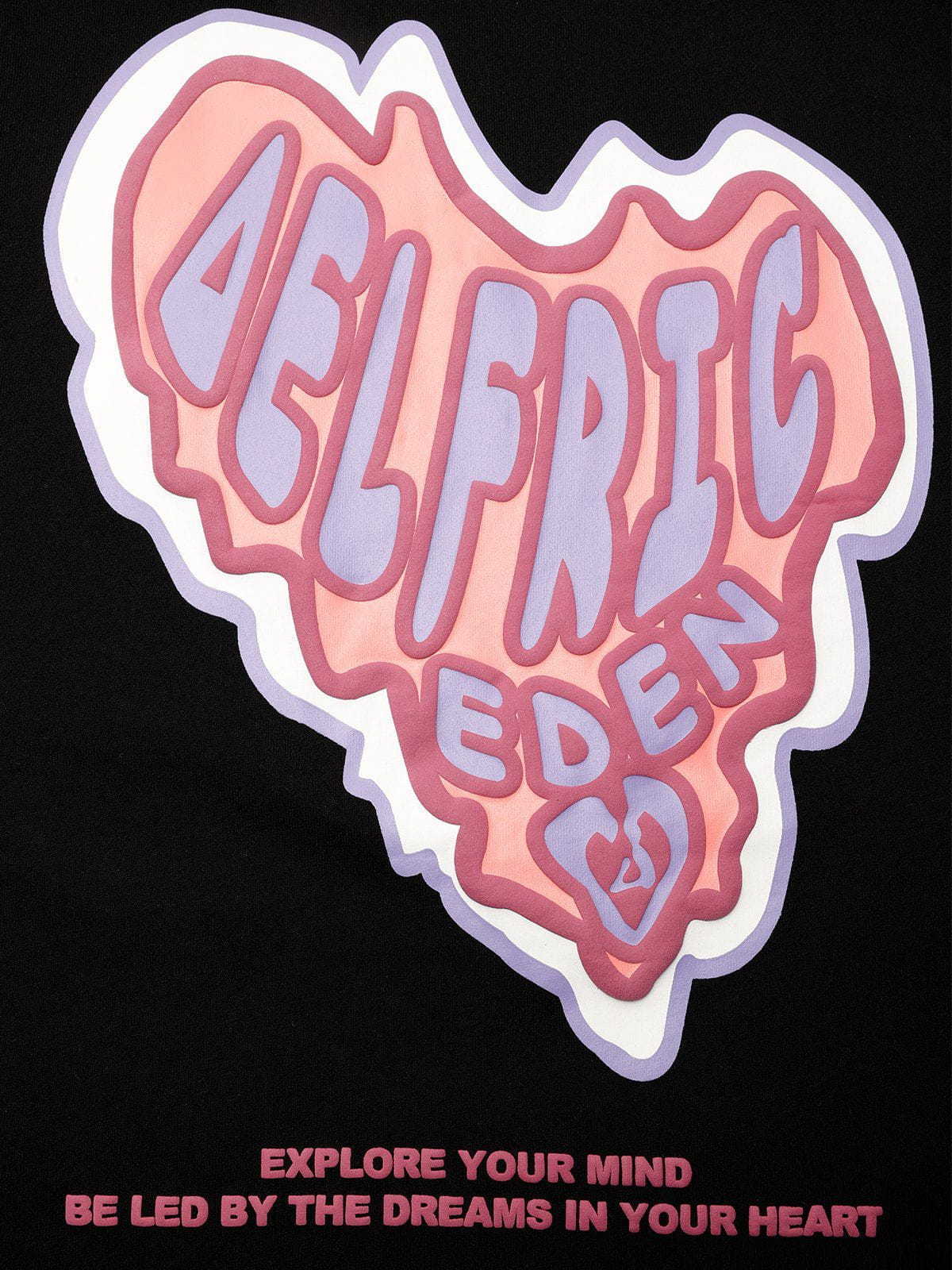 AELFRIC EDEN◇ハート フォーム プリント T シャツ 送料込