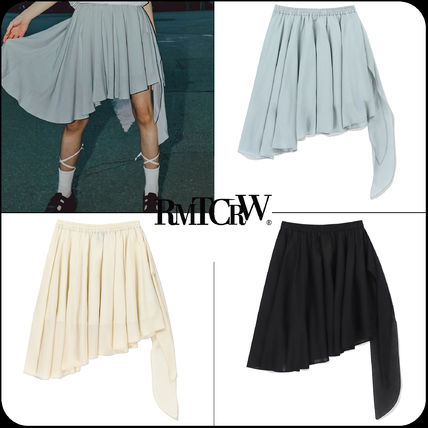 ROMANTIC CROWN Mini [ROMANTIC CROWN]★24SU★ RIBBON FLARE SKIRT