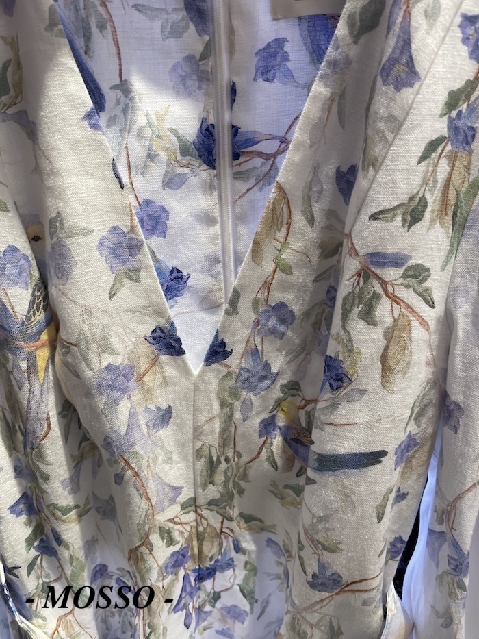【Zimmermann】NATURA MINI DRESS Vネック フラワー ミニドレス Zimmermann】NATURA MINI DRESS Vネック フラワー ミニドレス