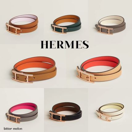 ゴールド バングル ホワイト（白）系 HERMES(エルメス) - 海外