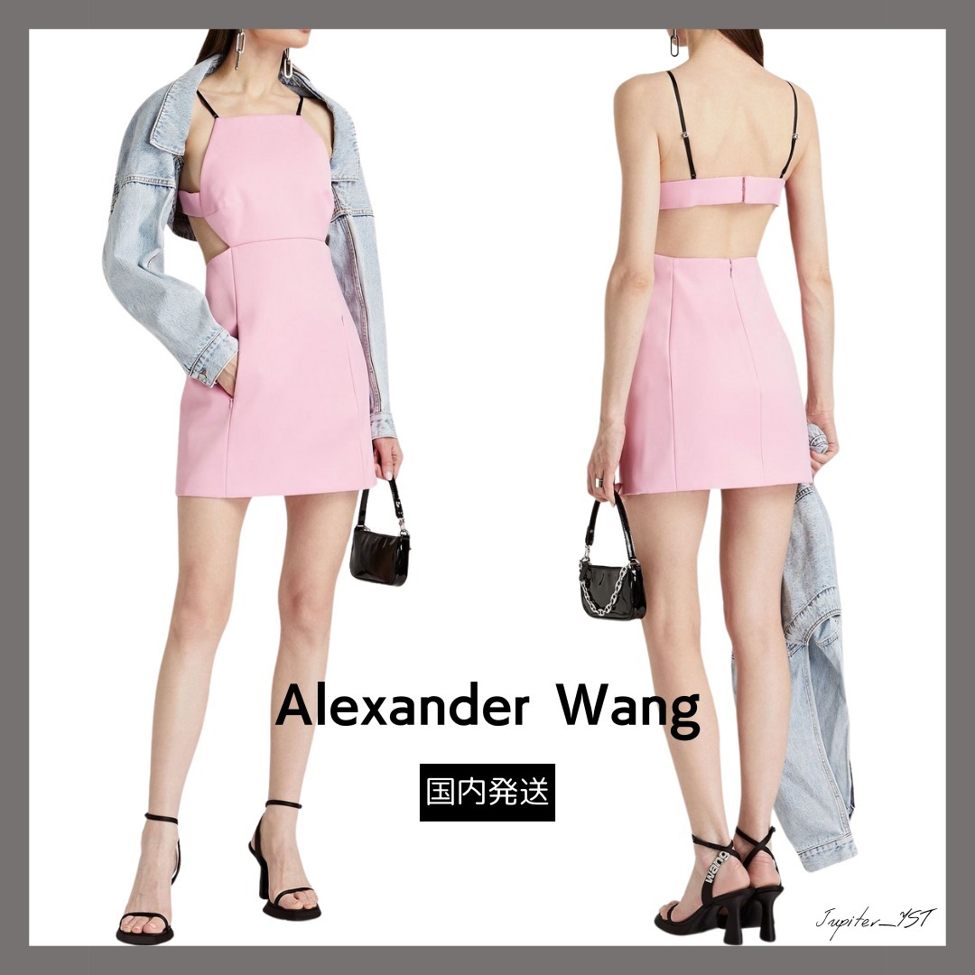 Alexander Wang◇ダッチェスサテン ミニワンピース*送料関税込