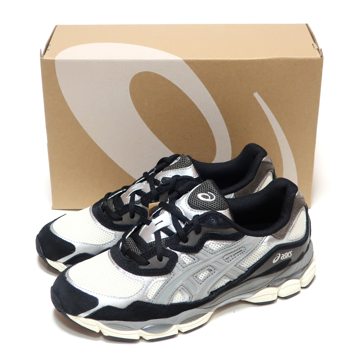 ASICS GEL-NYC IVORY/CLAY GREY アシックス ゲル エヌワイシー