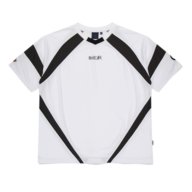 [ROMANTIC CROWN]★24SU★韓国人気★PIPING SPORT JERSEY ROMANTIC CROWN】24SU☆ RC PLAY LOGO RACING JERSEY