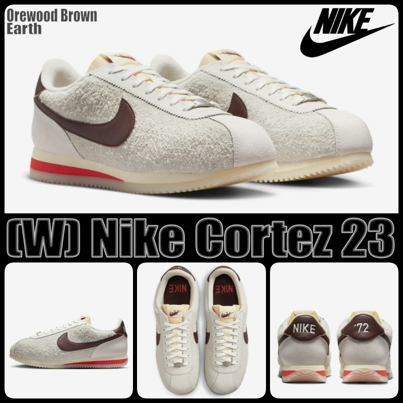 【ナイキ】(W)Nike Cortez 23 Orewood Brown and Earth コルテス