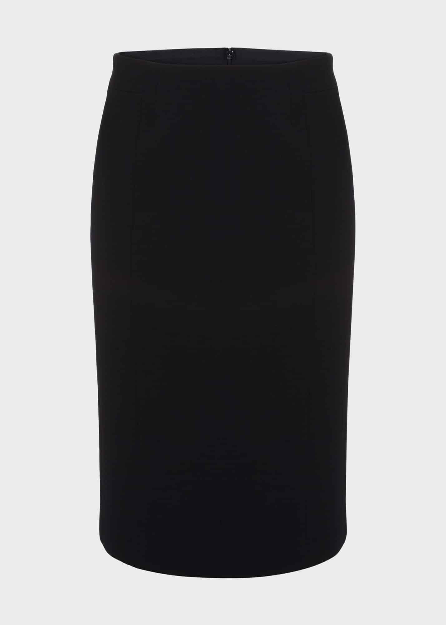 【Hobbs London】チャーリーフィットスカート -BLACK *送料込