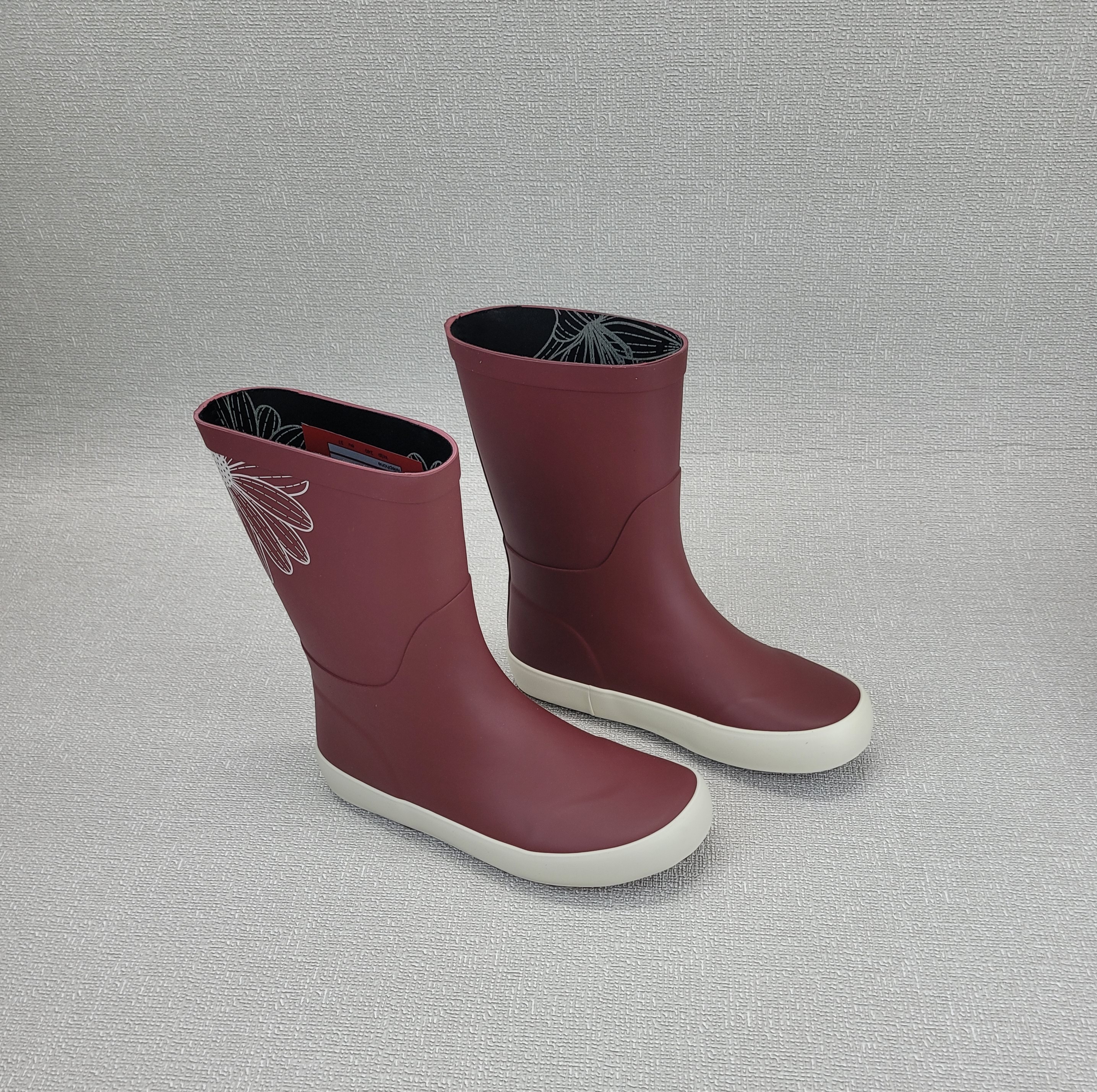 ●Mardi Mercredi●PLUIE RAIN BOOTS_BURGUNDY/世界的流行