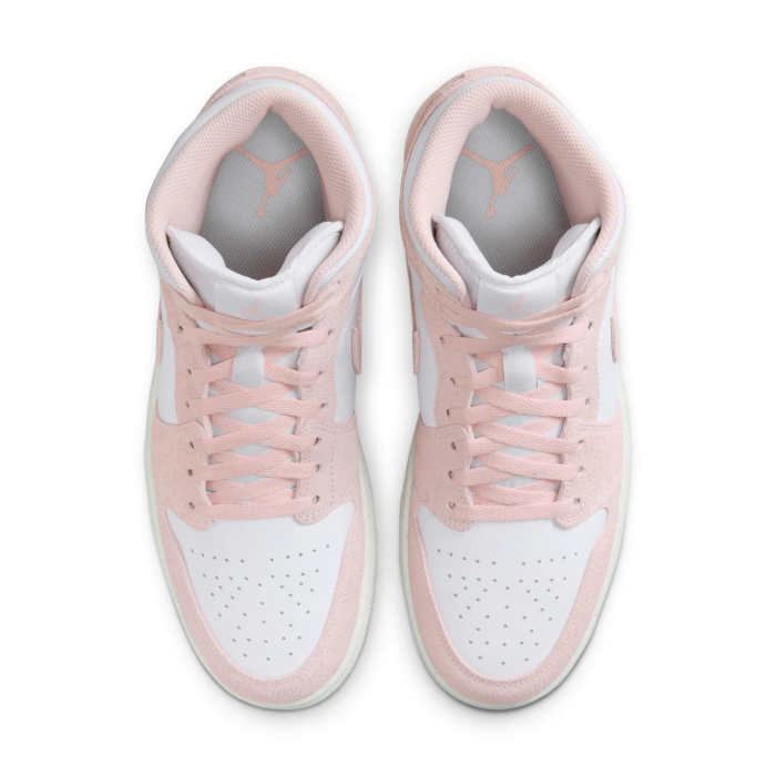 Nike Air Jordan 1 Mid seピンク/ホワイト25 ナイキ エアジョーダン 1 MID SE ピンク ホワイト ミッド AJ1