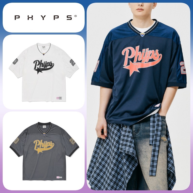 ◆24SS PHYPS STAR TAIL MESH JERSEY/3色◆