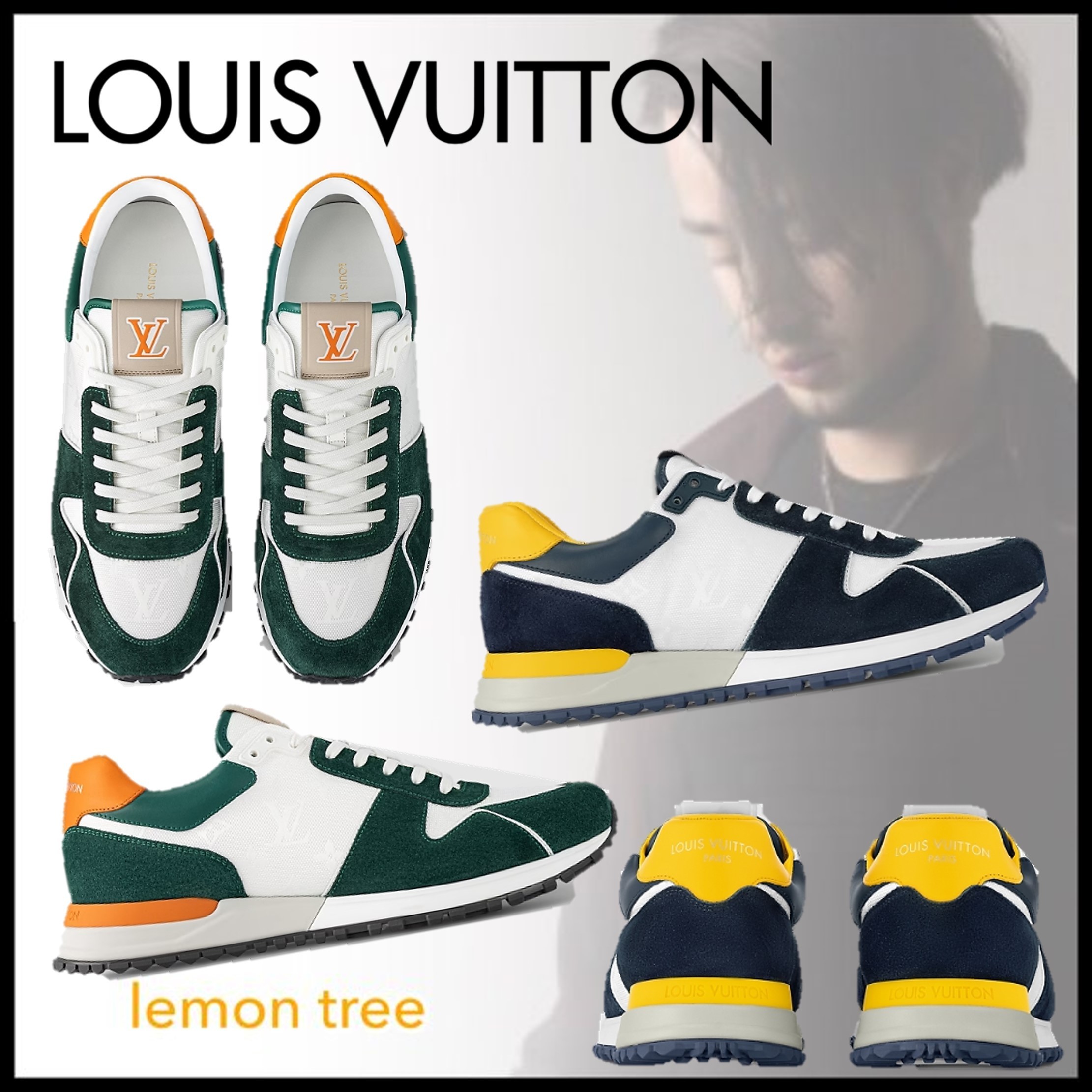 【Louis Vuitton】ランアウェイ・ライン スニーカー 1ABMEN