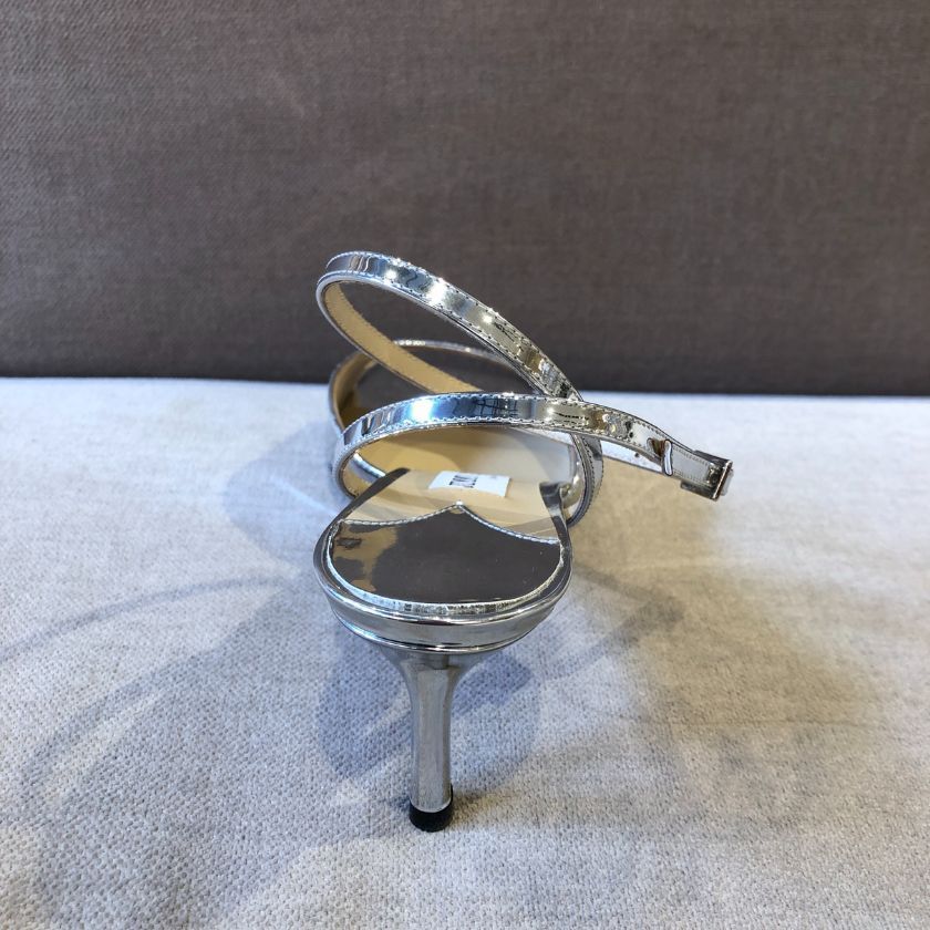 6万取引突破☆UPS速達便利用【JIMMY CHOO】ZULA_SILVERサンダル