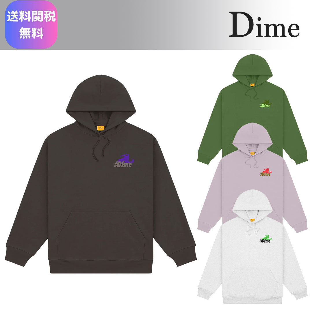 【Dime】ファイナル ロゴ コットン パーカー