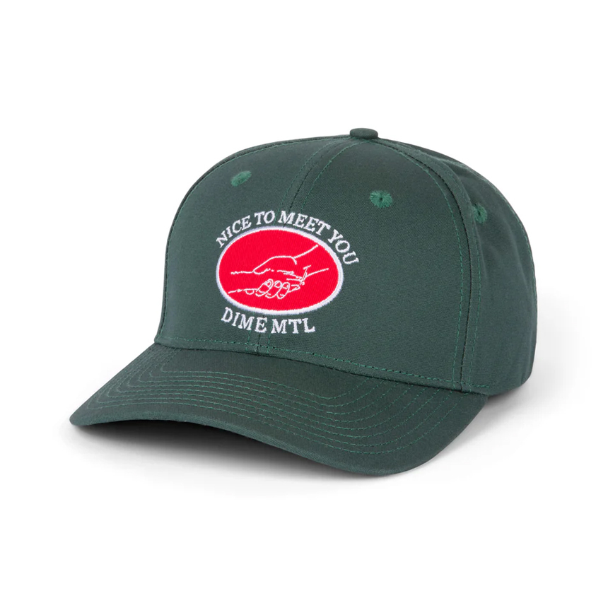 【DIME】 Greetings Full Fit Cap - Green