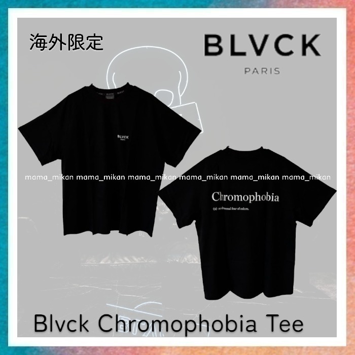 【BLVCK PARIS】Blvck Chromophobia Tee 海外限定