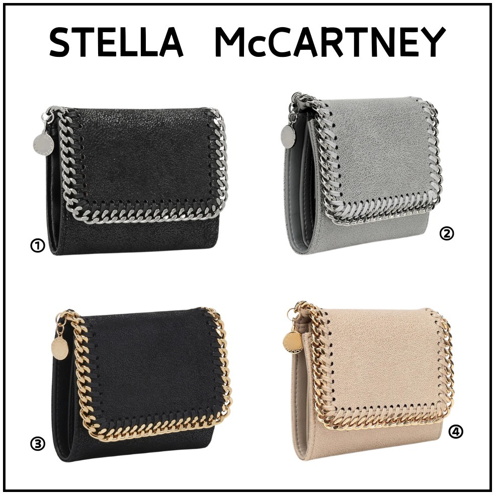 国内買付、すぐ届く【STELLA McCARTNEY】フラップ ウォレット