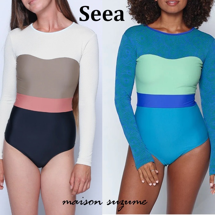 NONCODE】Elle see-through cardigan + N/S one-piece set