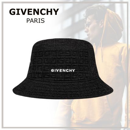 GIVENCHY Wide-brimmed Hats Unisex Street Style Bucket Hats Skater Style